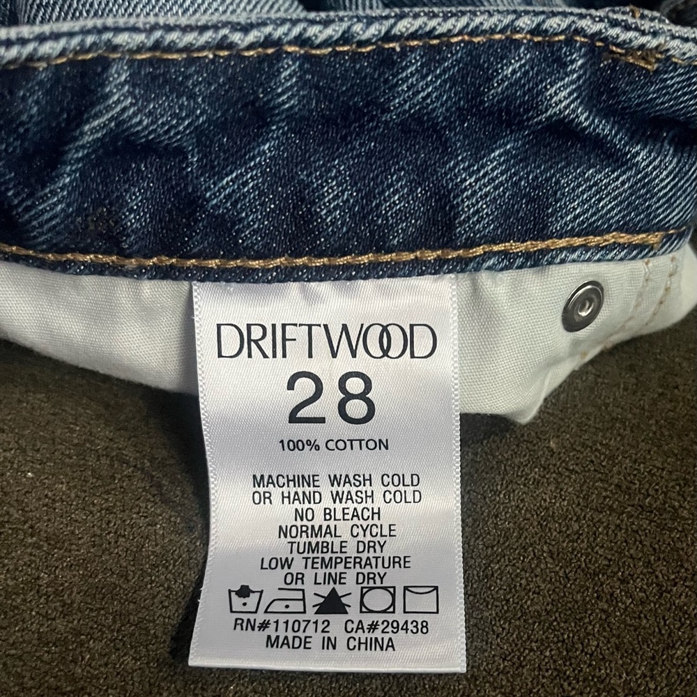 DRIFTWOOD Indigo Denim shorts - Picture 4 of 4